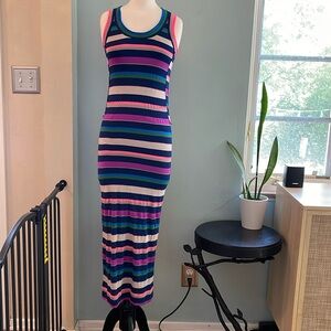 Marc by Marc Jacobs Striped Maxi Dress - XS